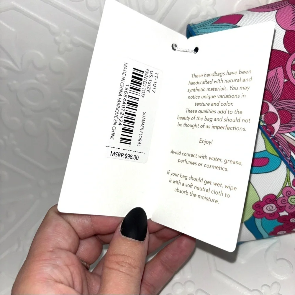 NWT Trina Turk Floral Print‎ Clutch